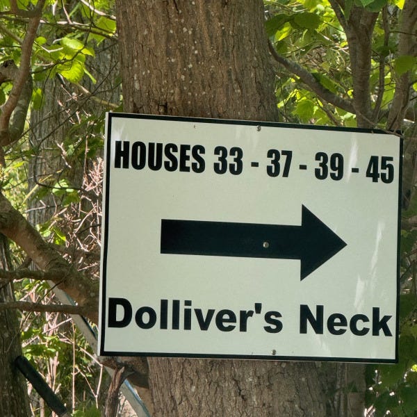 Custom Signs - New Dolliver's Neck Sign - Gloucester