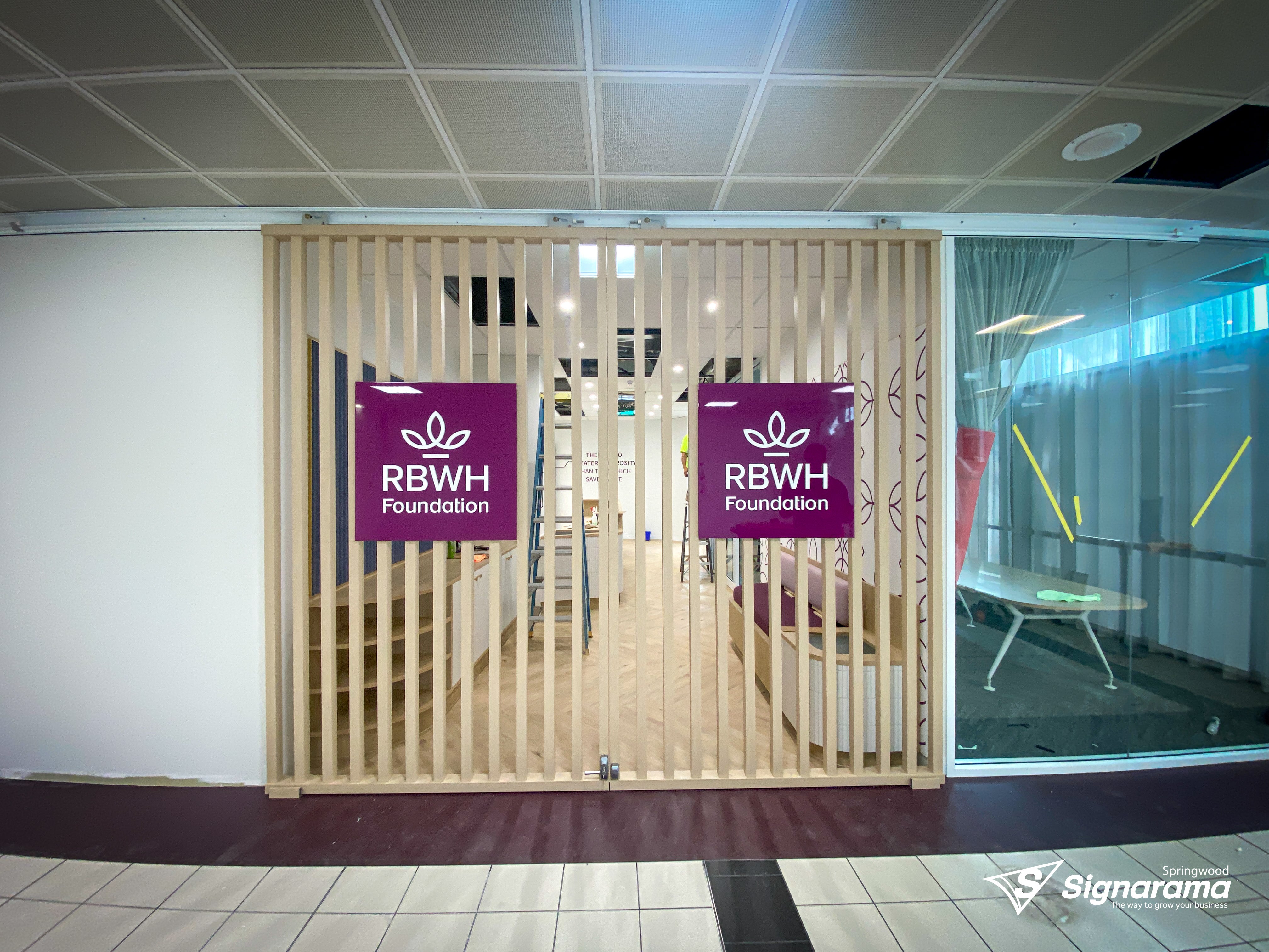 RBWH Signage