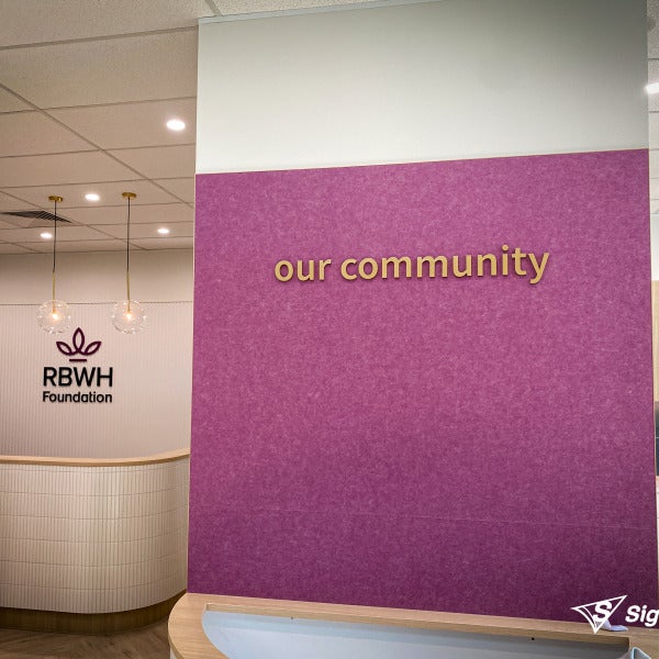 RBWH Signage
