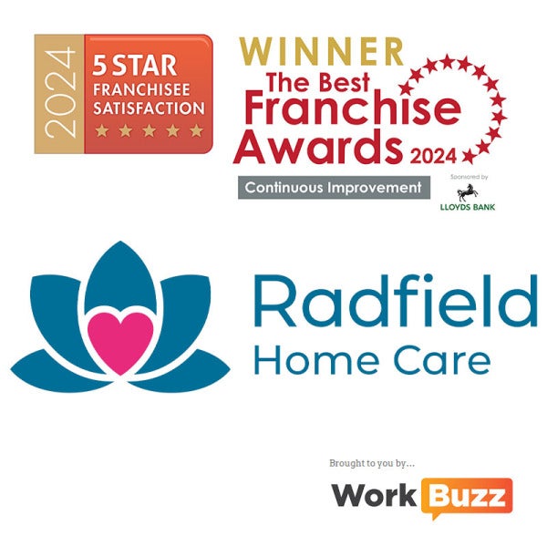 Radfield Home Care's Award-Winning Streak Continues with the Coveted WorkBuzz 5 Star Franchisee Satisfaction Award