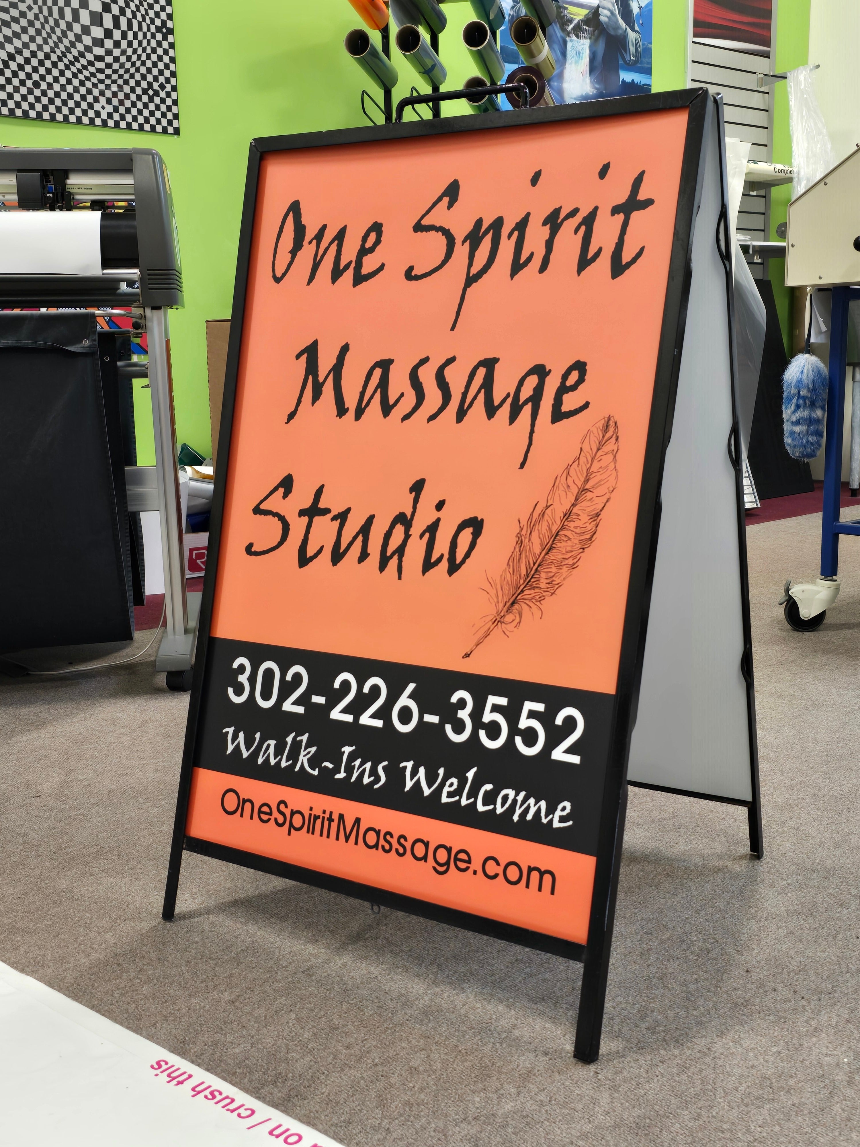 Sidewalk Signs & Curb Signs