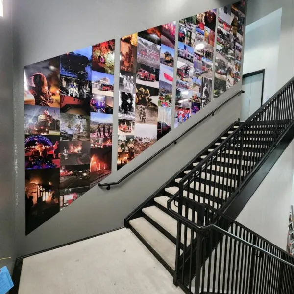 Needham Fire Department - Stairway Collage
