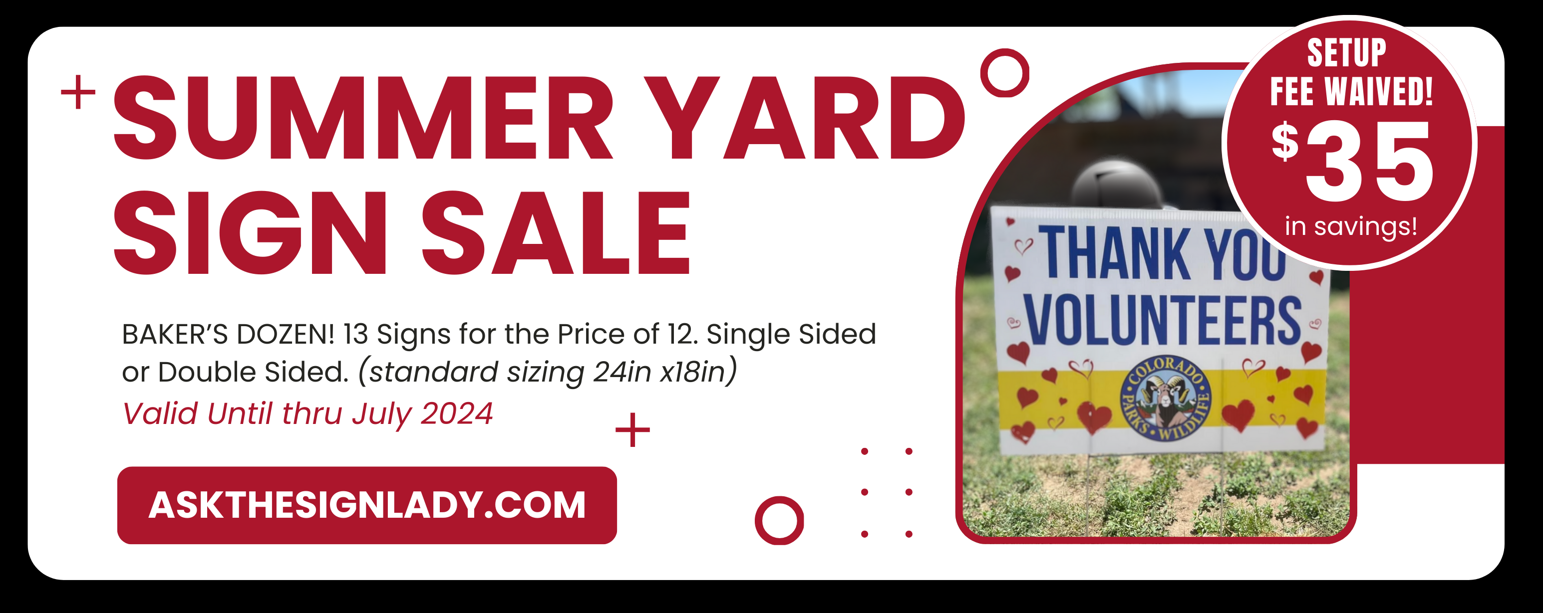 Signarama Brighton Summer Yard Sign Sale