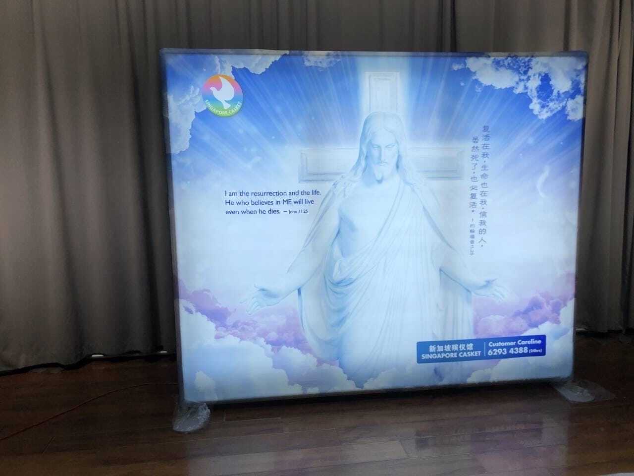 LED Frameless SEG Lightboxes for Backlit Fabric