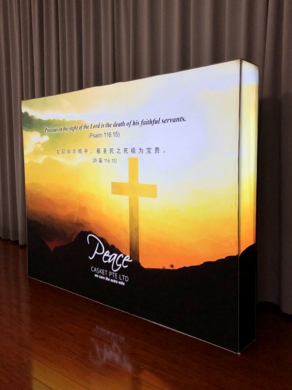 LED Frameless SEG Lightboxes for Backlit Fabric