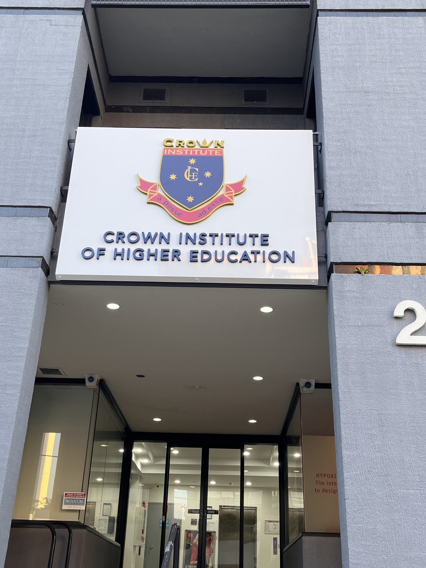 Facade signage