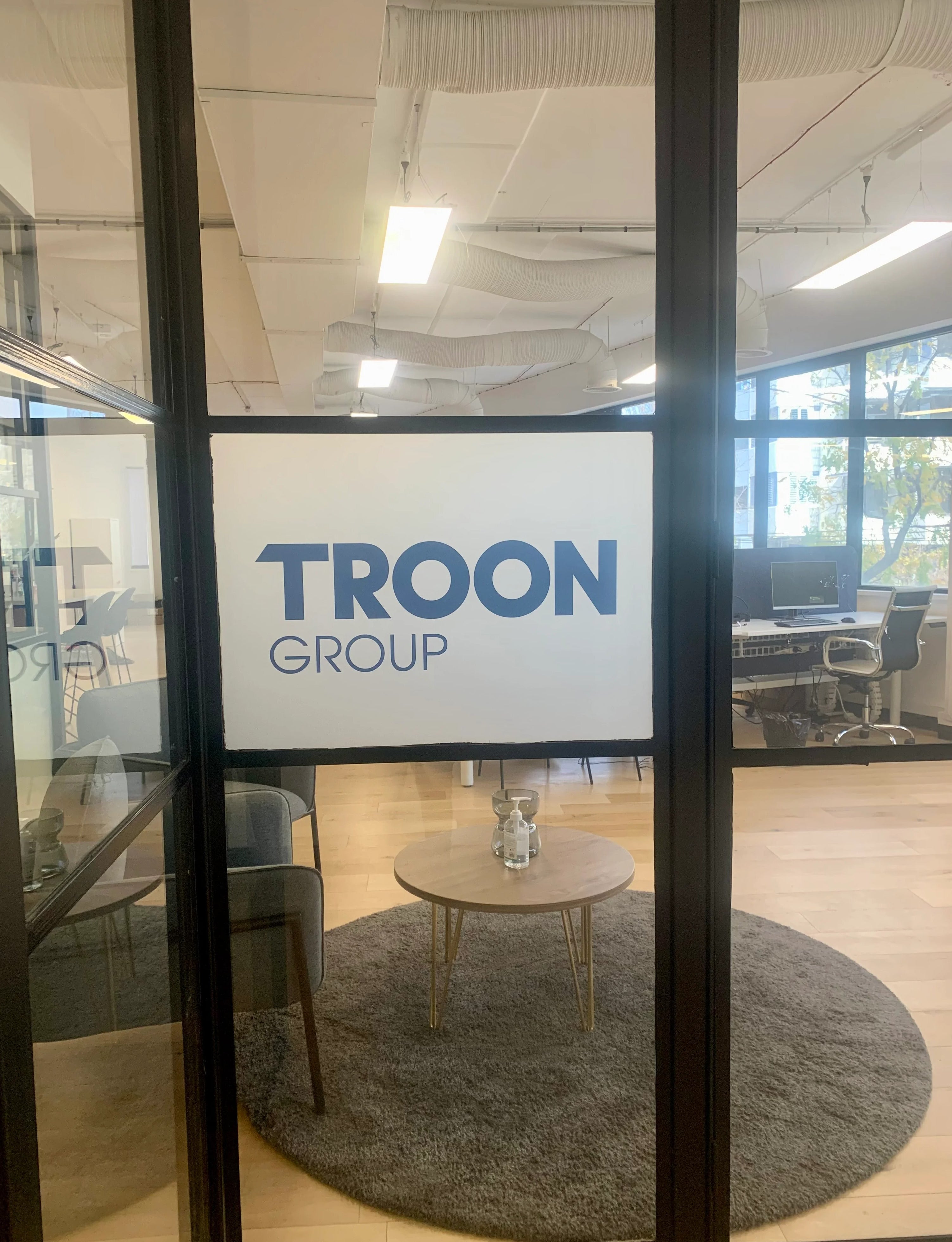 Window Frosting - Troon Group.