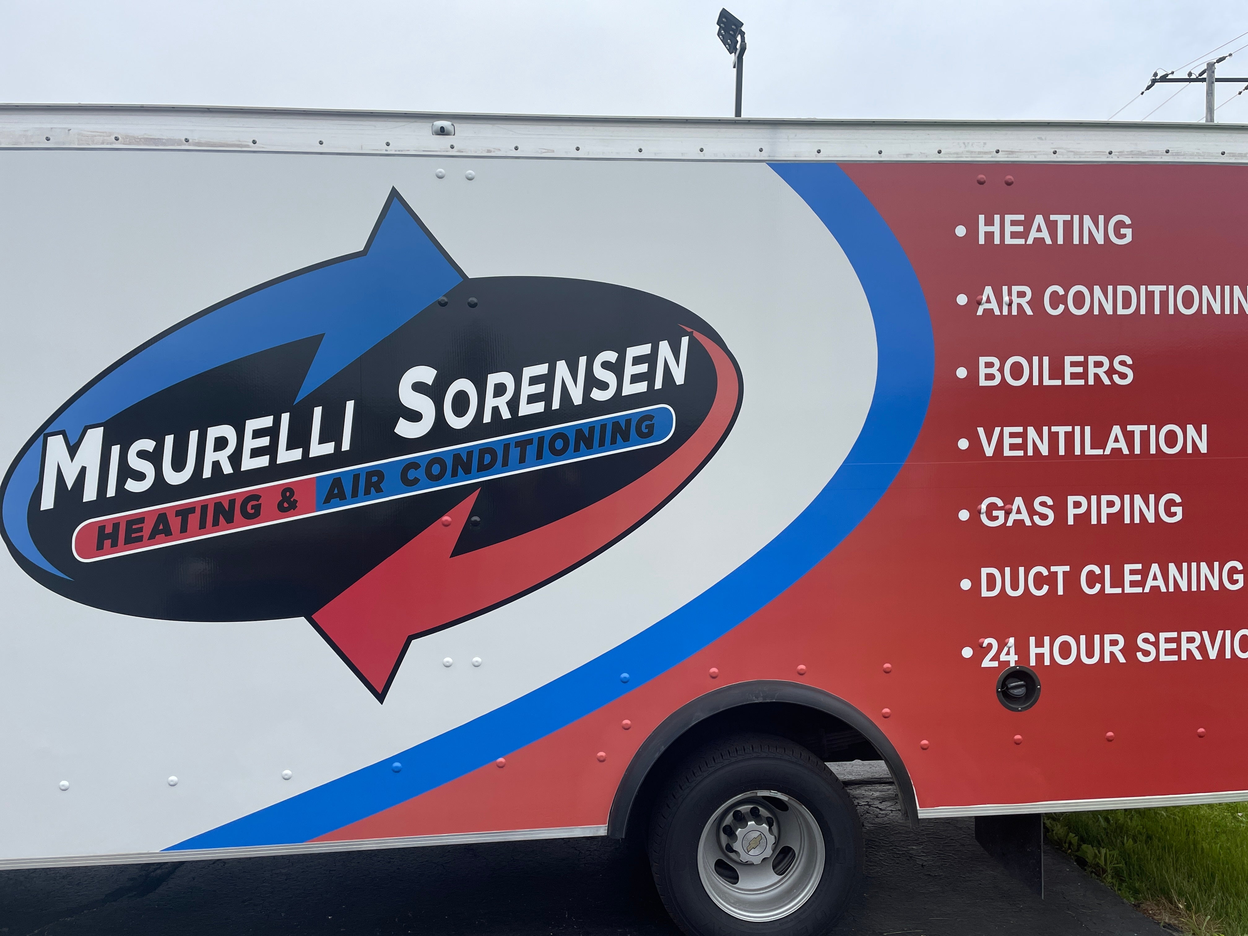 Truck & Trailer Graphics for Misurelli Sorensen Heating & Air Conditioning Kenosha WI