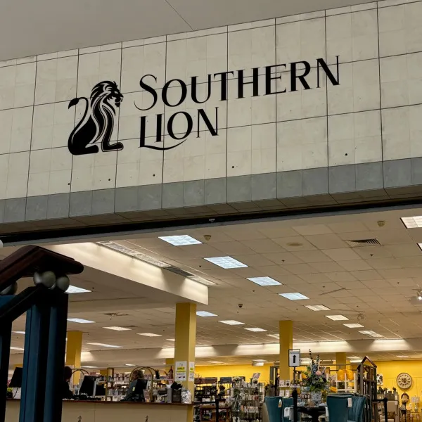 Southern Lion Storefront Wall Graphic