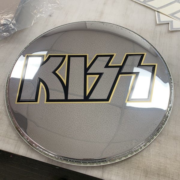 Kiss Drum head