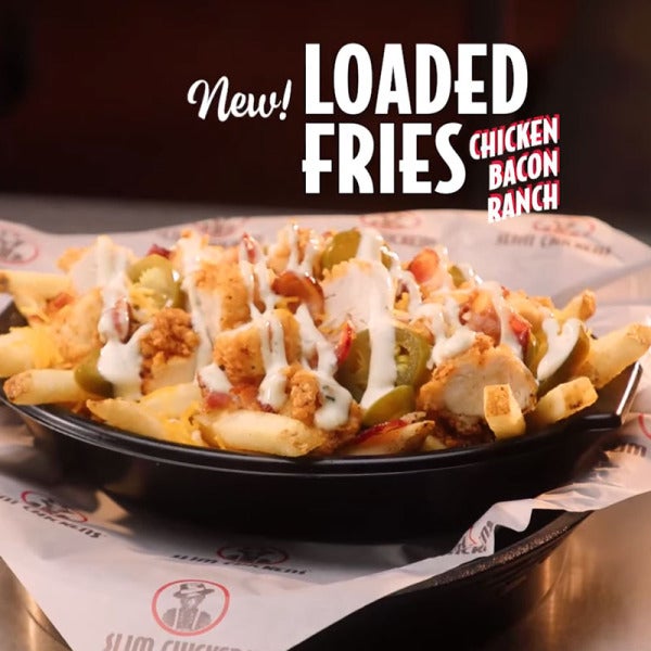 Slim Chickens Introduces LimitedTime Loaded Fries with Chicken Bacon