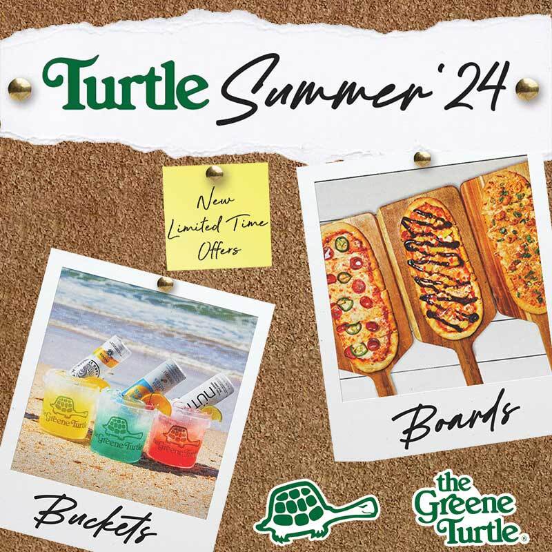 The Greene Turtle Unveils Spectacular Summer Menu Featuring New Flatbreads and Beach Bucket Cocktails