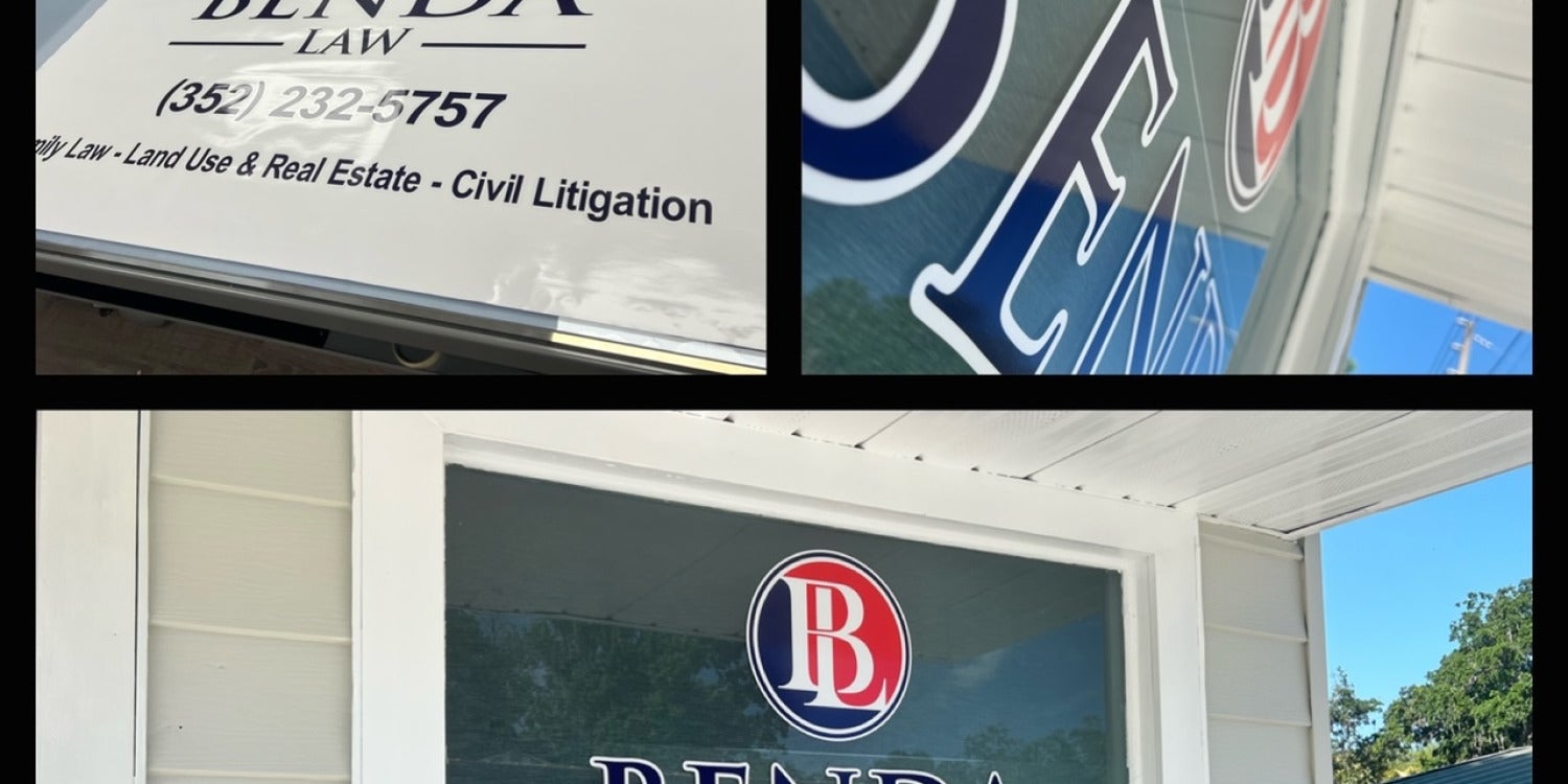 Window Signs & Signage