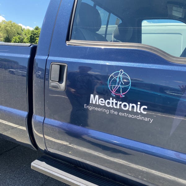 Vehicle Decal - Medtronic