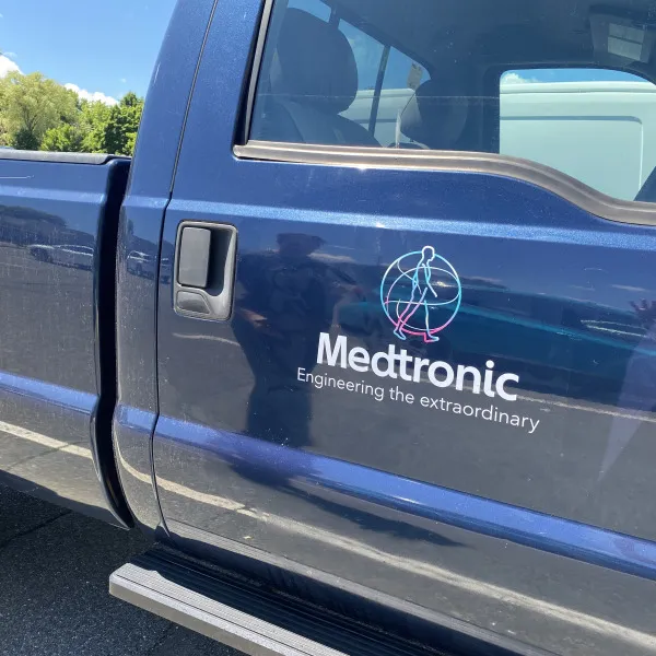 Vehicle Decal - Medtronic