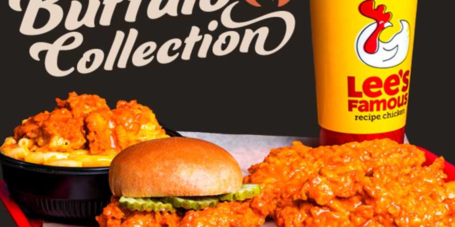 Lees Famous Recipe Chicken Unveils Buffalo Collection Fiery Flavors Await Gorilla Dash 1372