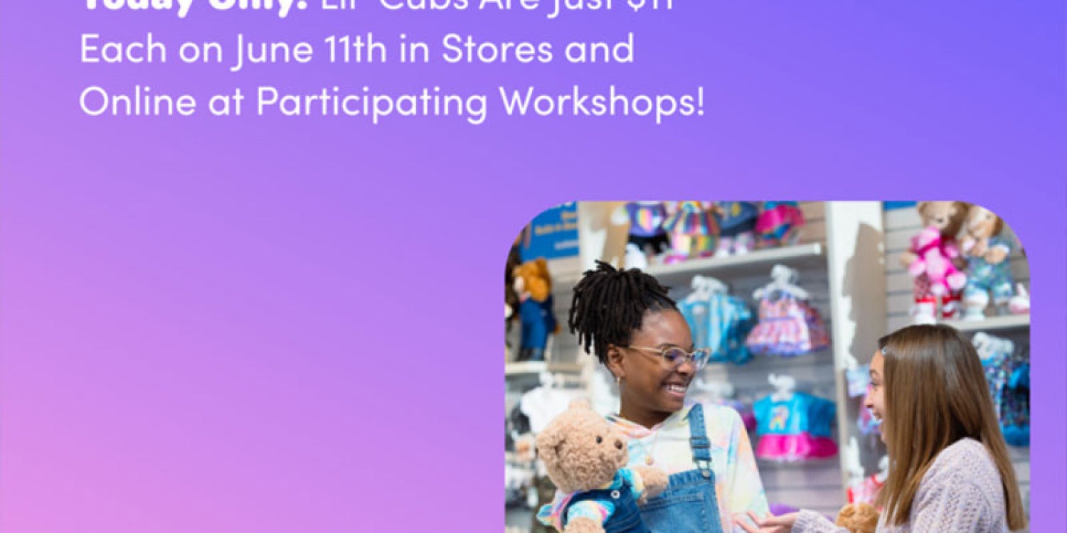 Build-A-Bear Workshop Celebrates International Day of Play and Promotes Learning and Well-Being with Special Event and Giveaways