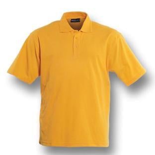 Kids Plain Colour Poly Face Cotton Backing S/S Polo