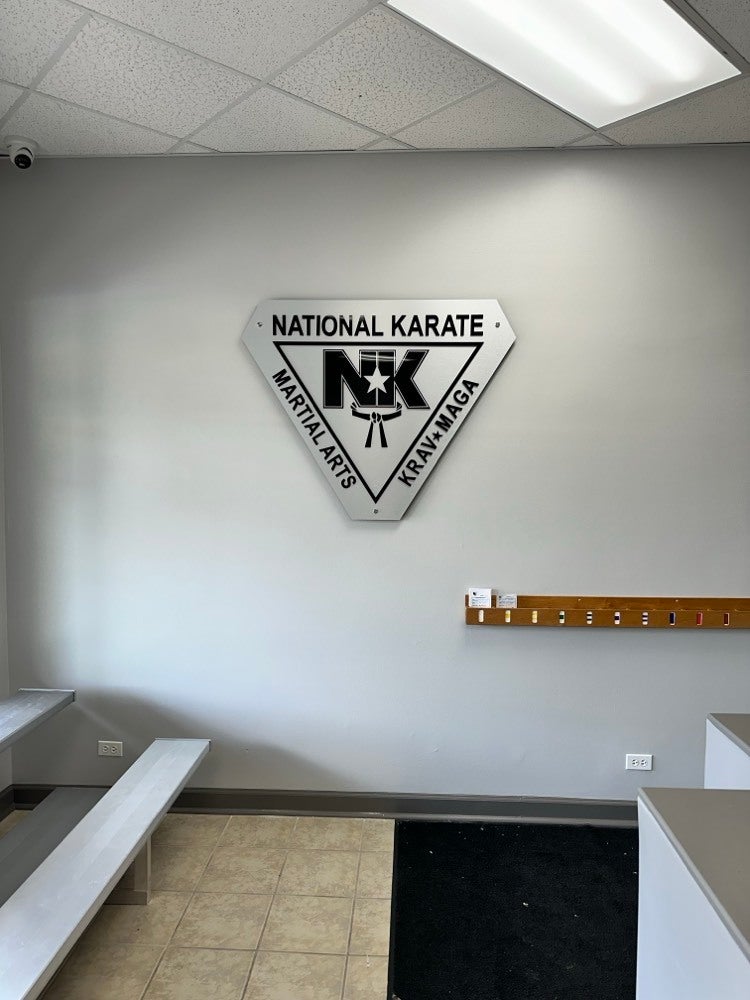 National Karate - Window Decals and Interior Dimensional Wall signs