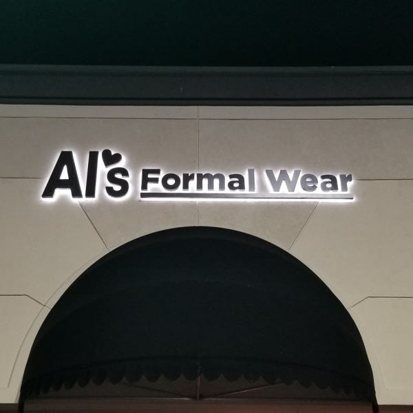 4. Back Lit Channel Letters