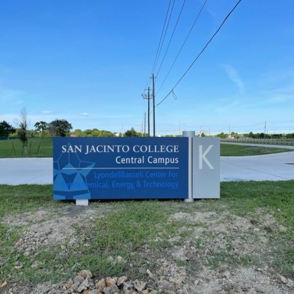 San Jacinto - Monument Sign