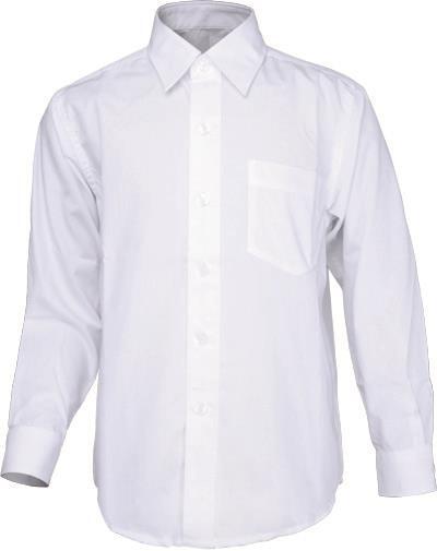 Boys Long Sleeve School Shirt