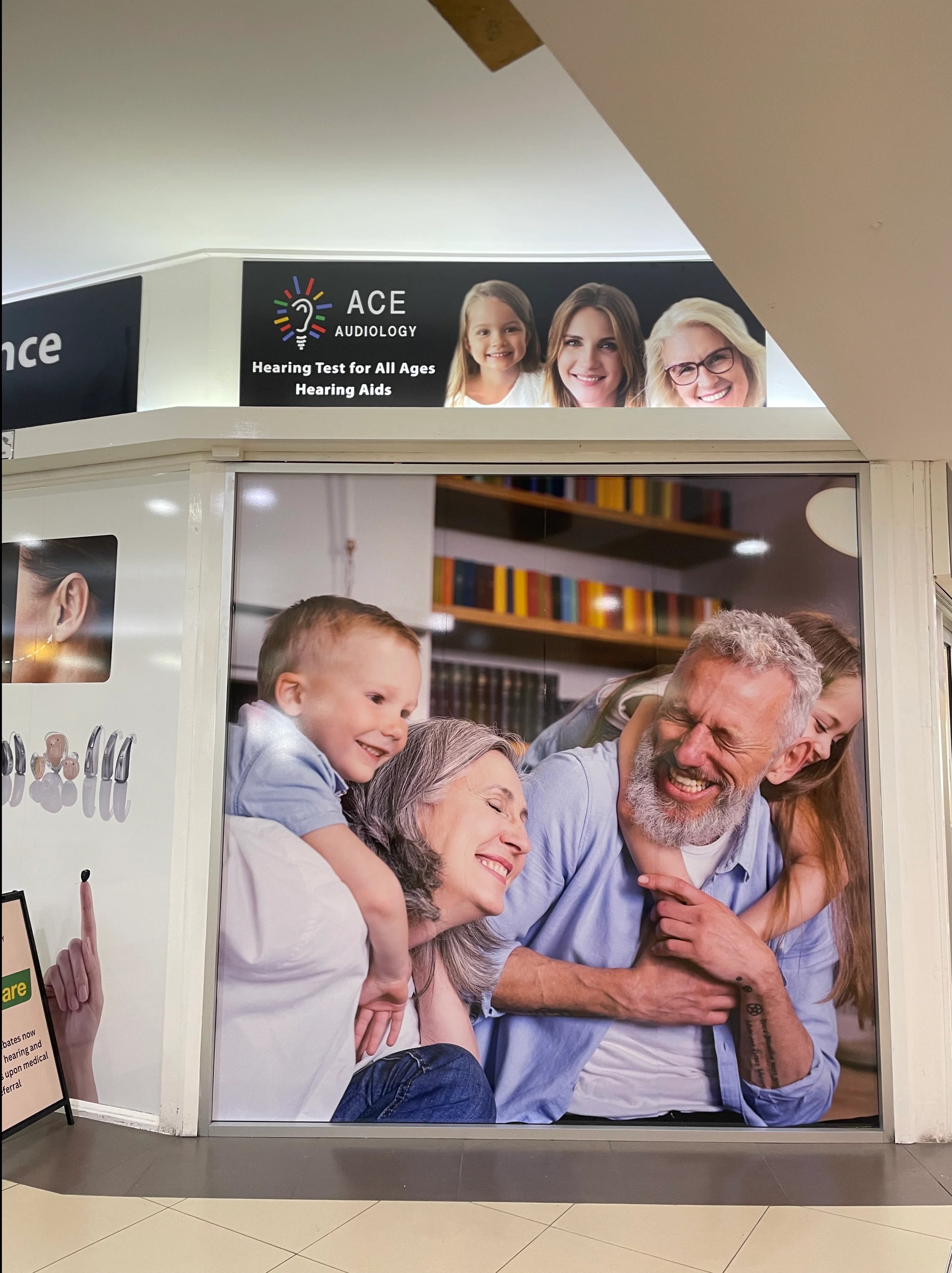 Shop Signage - Ace Audiology - Bulleen VIC