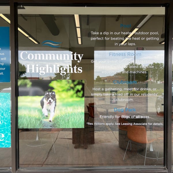 Heartland's Activities Highlights Window decal
