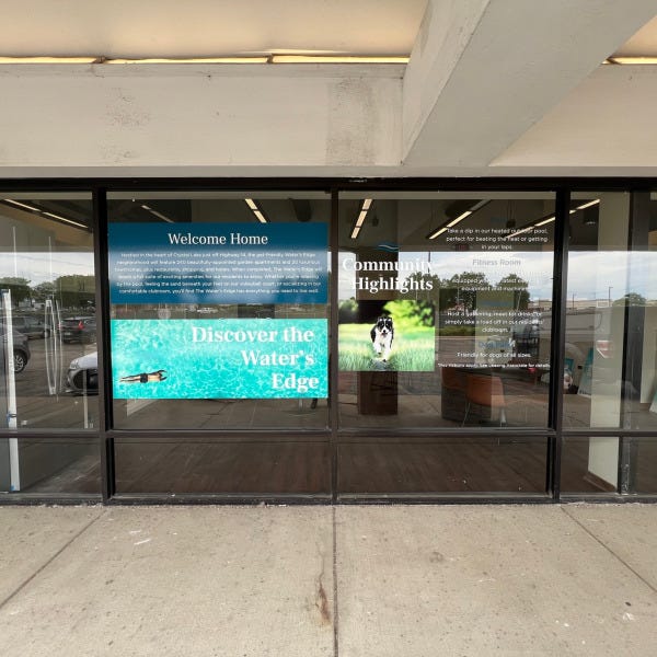 Heartland's Activities and Welcome Home Window decal