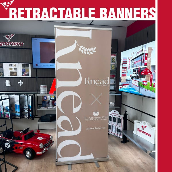 Retractable banner
