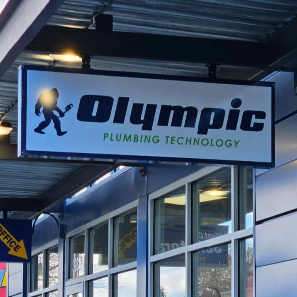 Non-Illuminated Box Sign