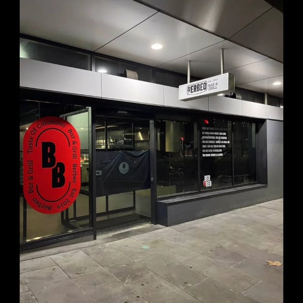 Shop Signage - Berbeo Bar & Grill.