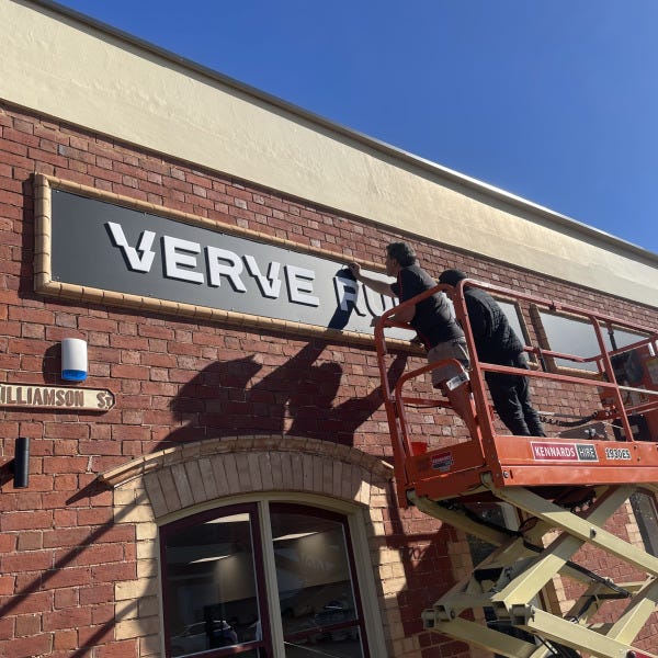 Verve - Acrylic Signage