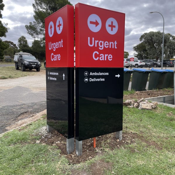 Boort Health - Illuminated Wayfinding