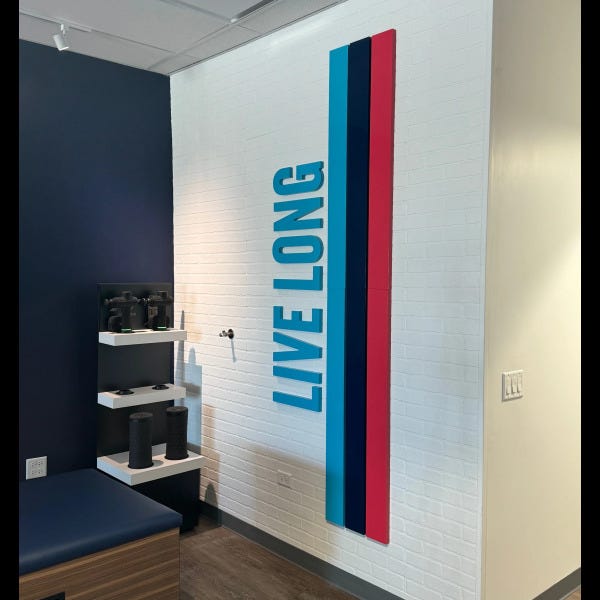 Stretch LAB Libertyville Large Wall Logo