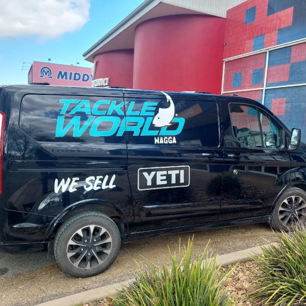 Tackleworld Wagga Vehicle Signage
