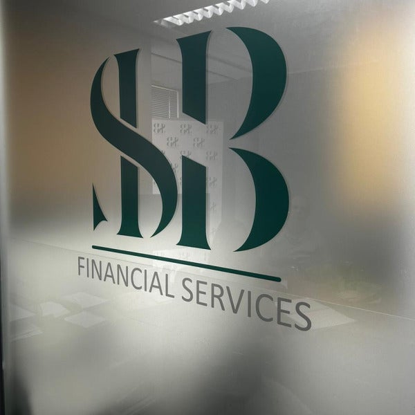 Office Signage - Printed Sandblast