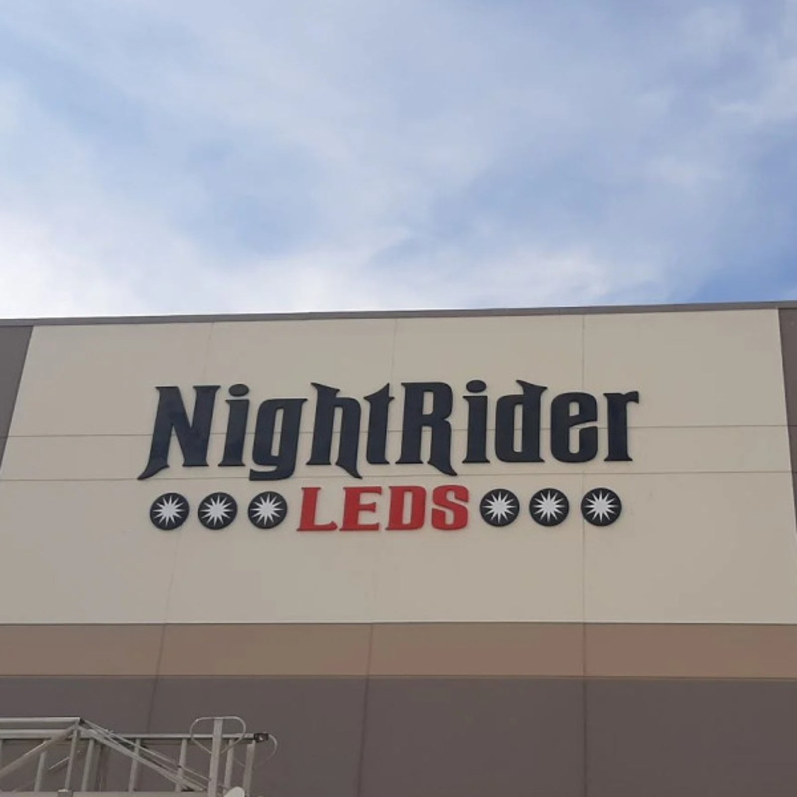 Formed Plastic Letters for NightRider LED in Edmonton, AB