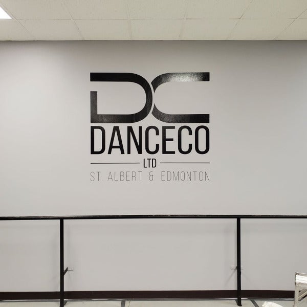 Wall Graphics for DanceCo Ltd in Edmonton, AB