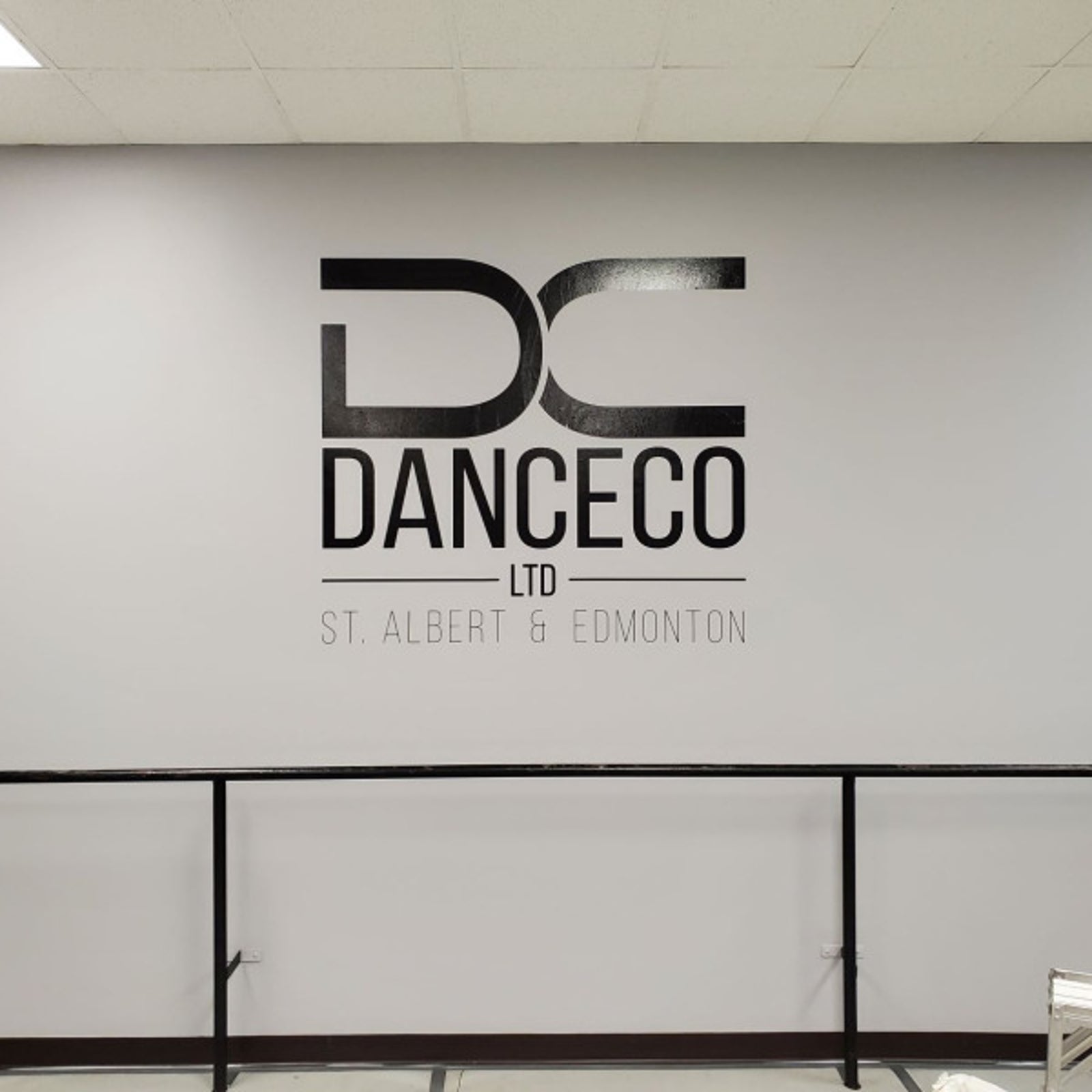 Wall Graphics for DanceCo Ltd in Edmonton, AB