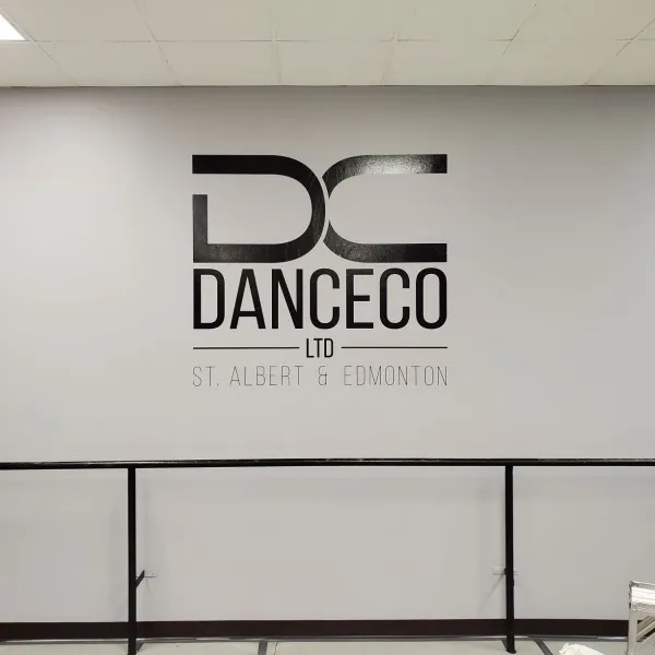 Wall Graphics for DanceCo Ltd in Edmonton, AB