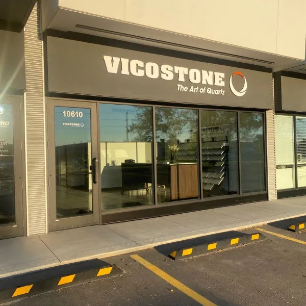 Aluminum 3D Letters for Vicostone in Edmonton, AB
