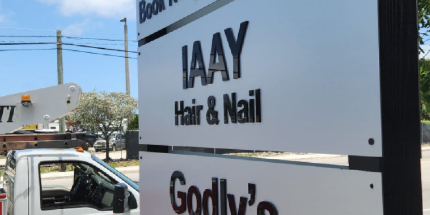 Custom Pylon Signs