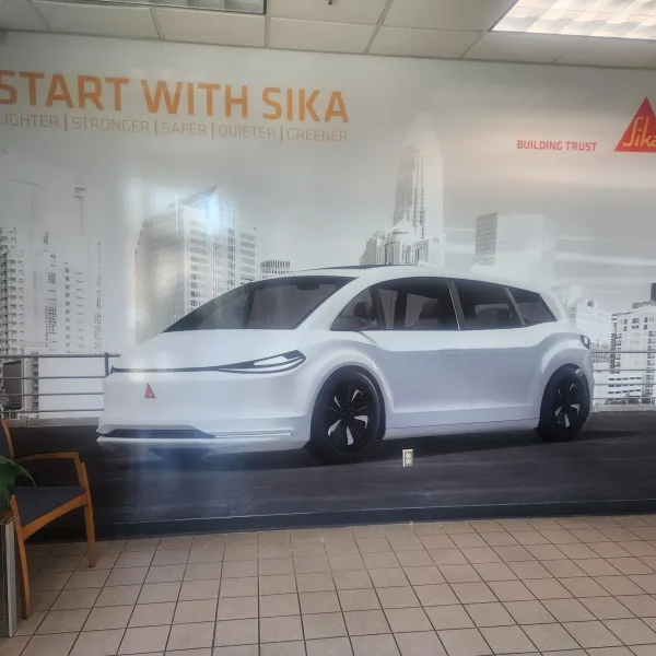 Sika Lobby Wall Mural