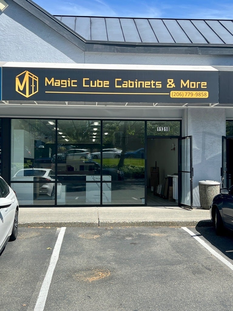 Awning Graphics for Magic Cube Cabinets  - Kirkland, WA