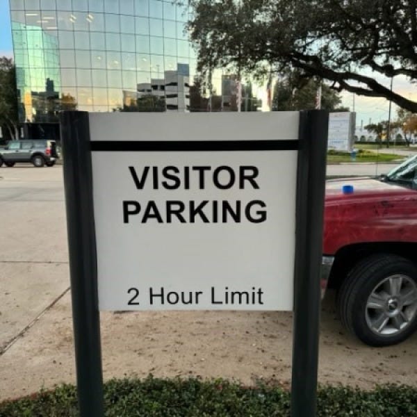 Parking Post & Panel
