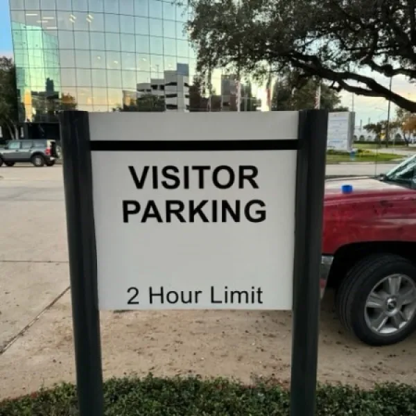 Parking Post & Panel