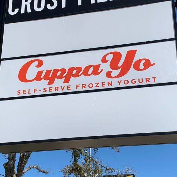 Cuppa Yo Sign Face