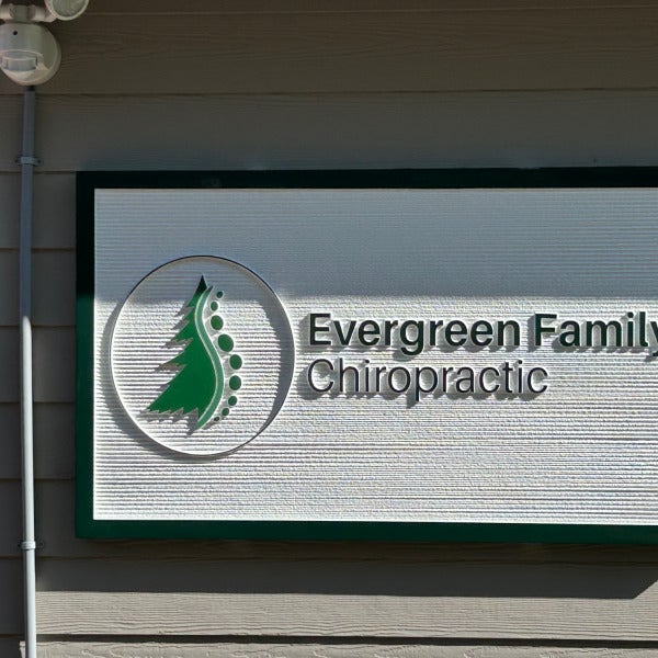 Evergreen Chiropractic HDU Sign