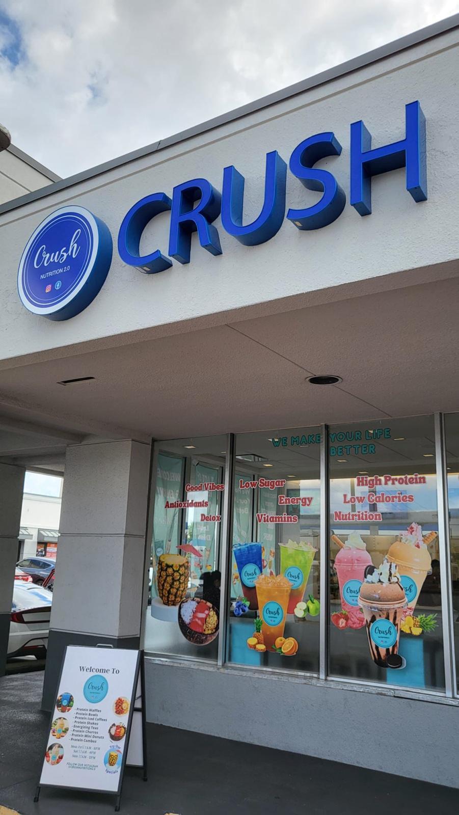 Crush - Channel Letters